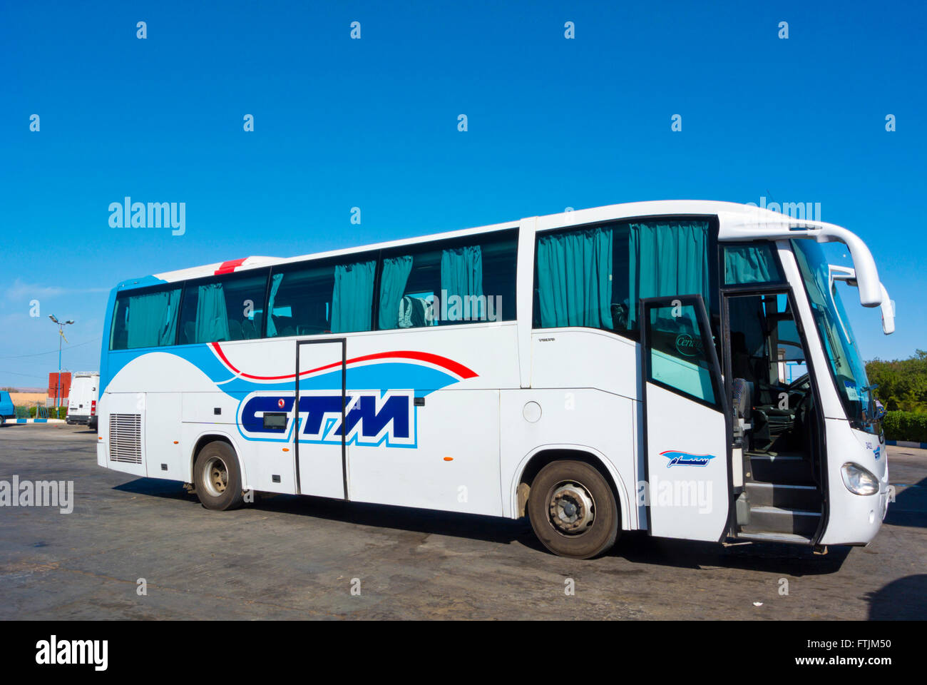 CTM Bus, Marokko, Nordafrika Stockfoto