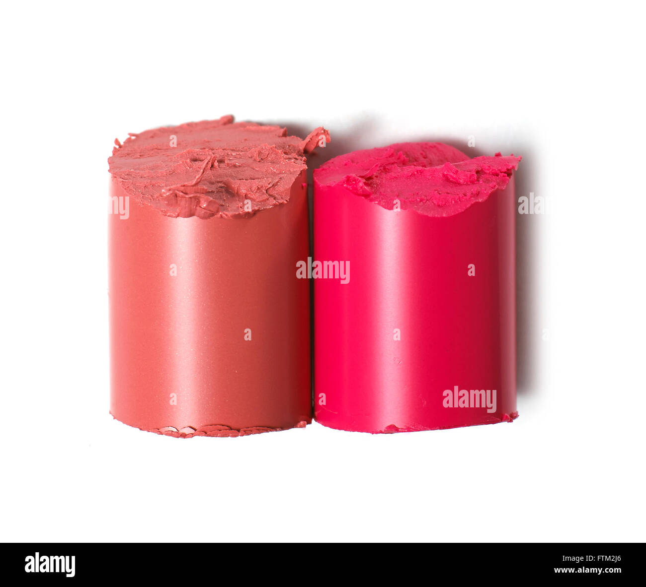 Gehackte Lippenstift Stockfoto