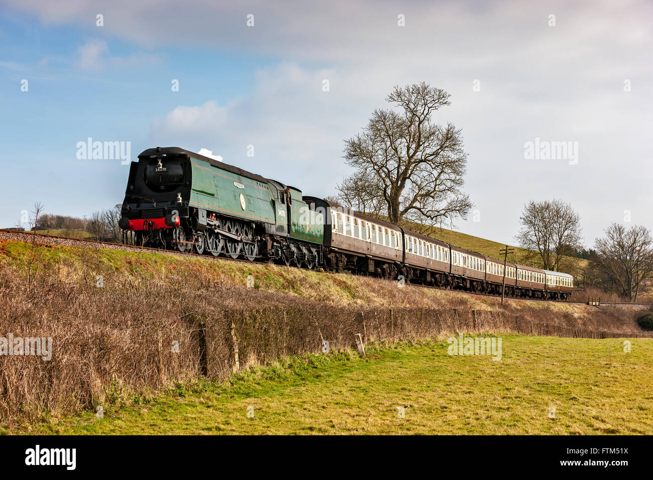 West Somerset Railway Stockfoto