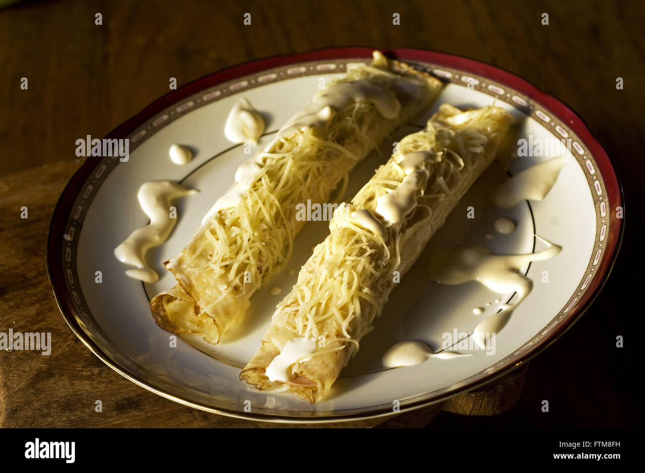 Pfannkuchen - Sweet und Gemüsehändler Bauernhof Santa Luzia Stockfoto