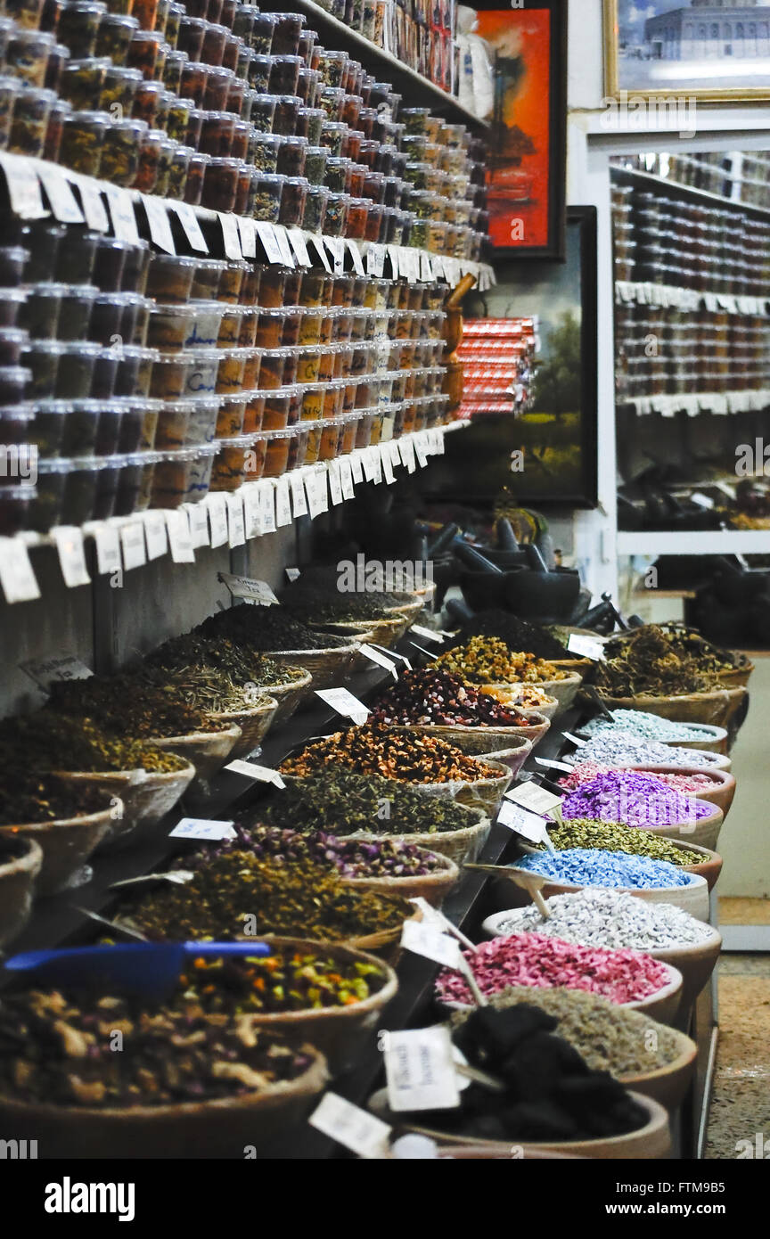 Flohmarkt in der Altstadt von Jerusalem Stockfoto