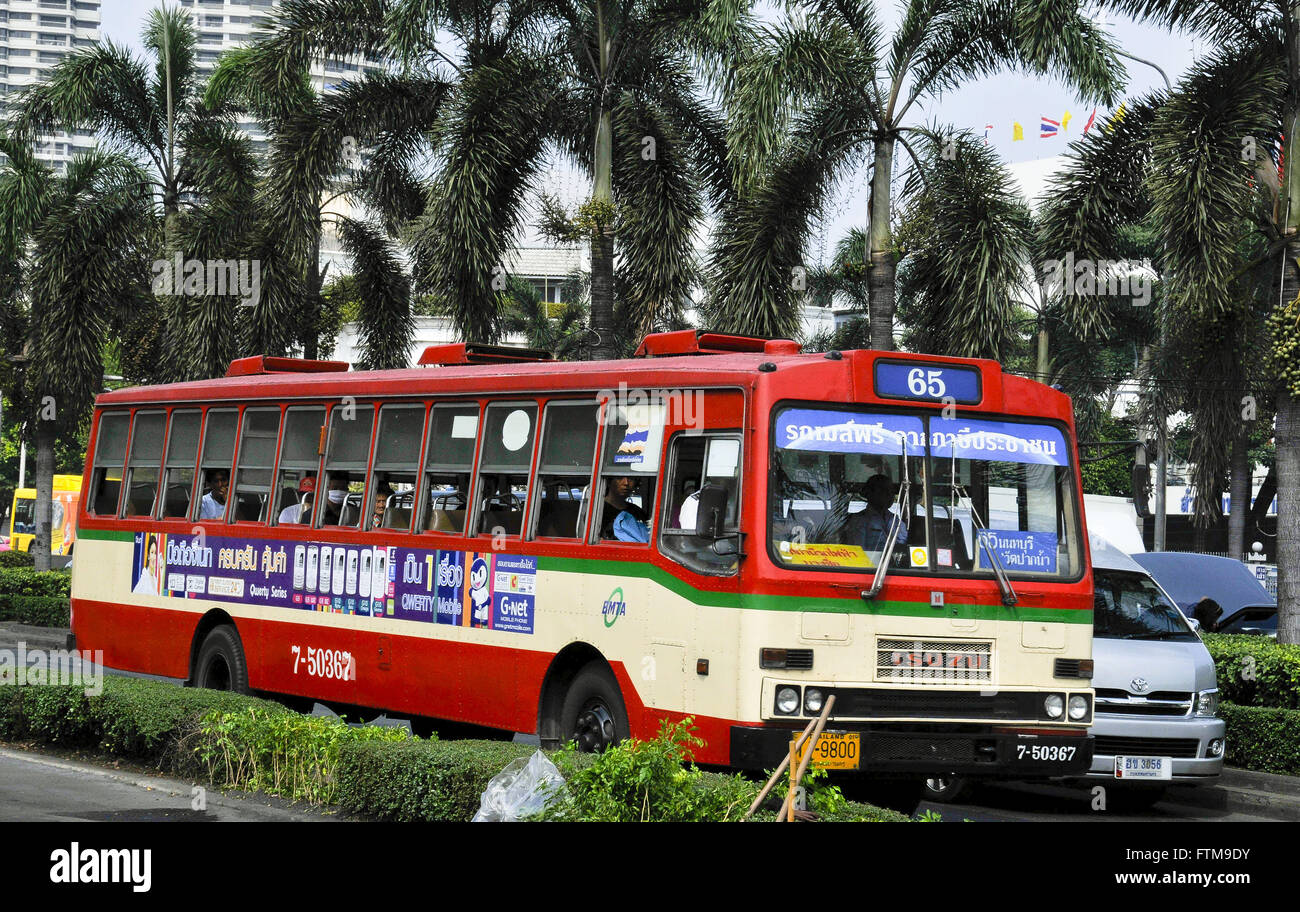 Öffentliche Verkehrsmittel der Stadt Bangkok Stockfoto