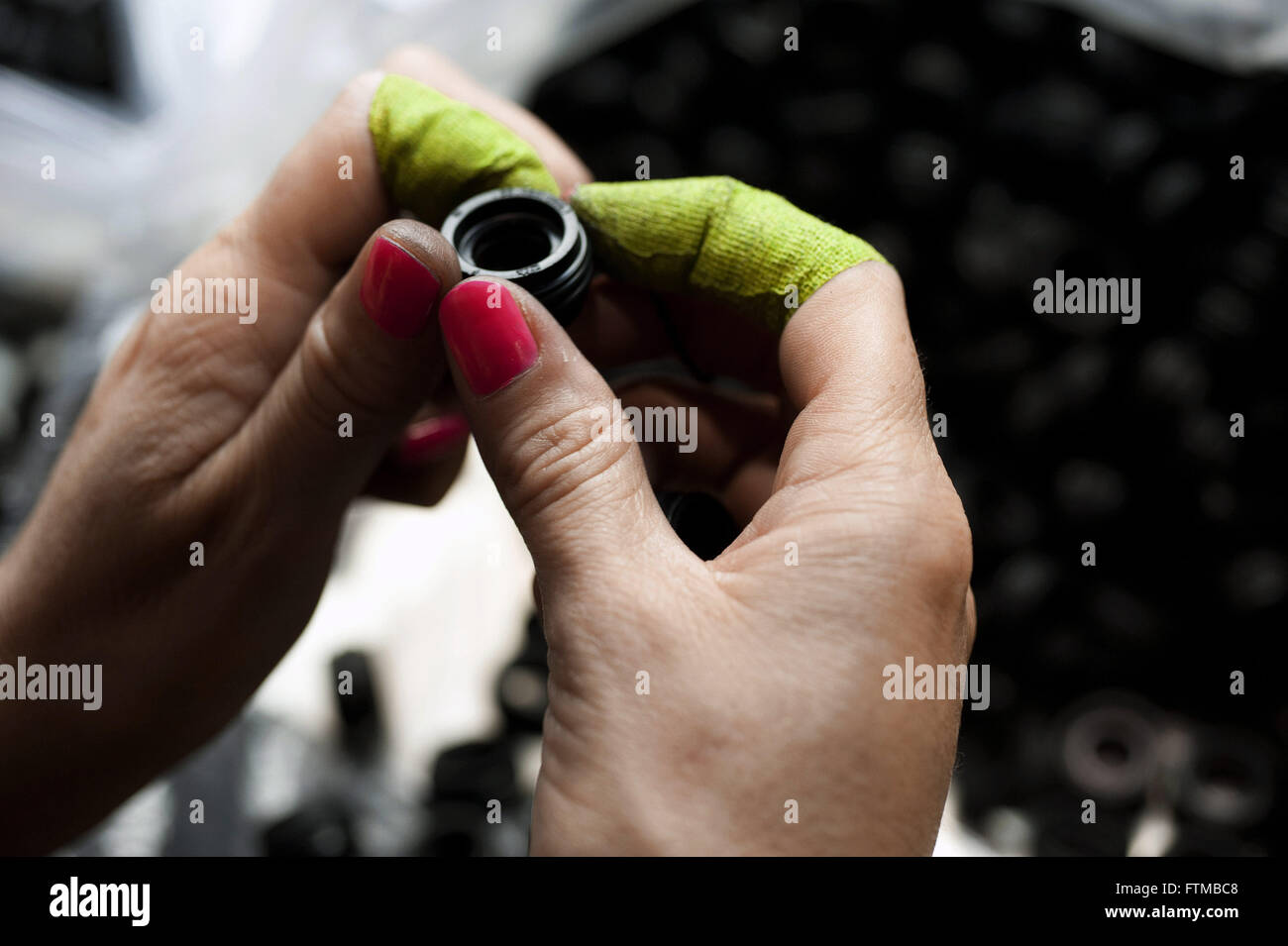 Produktion von Autoteilen für deutschen multinationalen Industrie Stockfoto