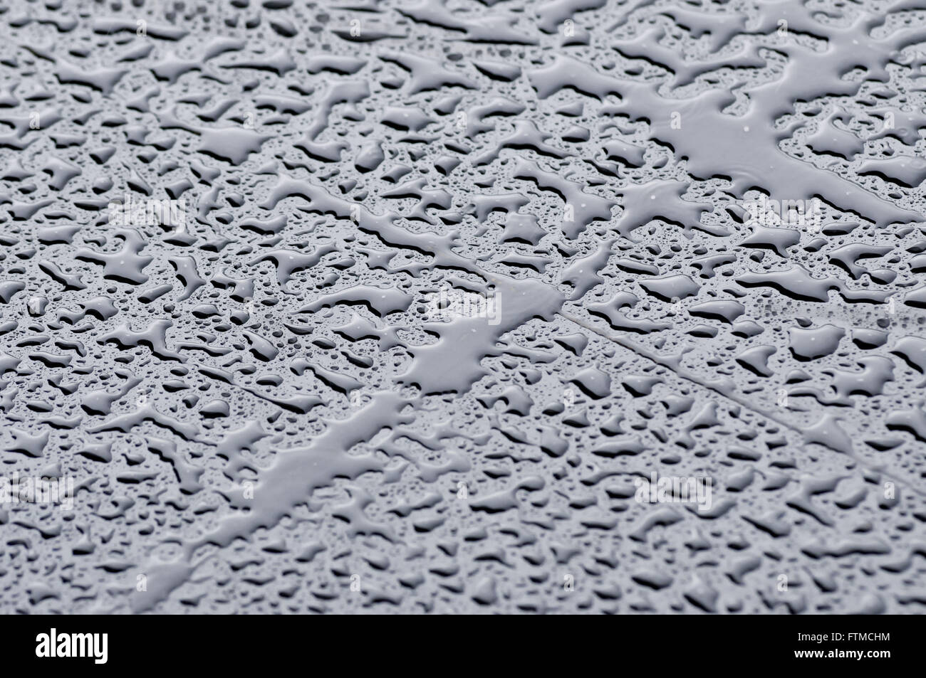 Graphit durch Regenwasser gebildet Stockfoto