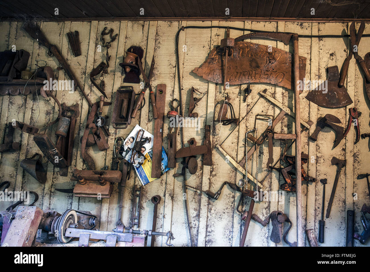 Schmiede Shop ausführlich Tupinamba Bezirk Stockfoto