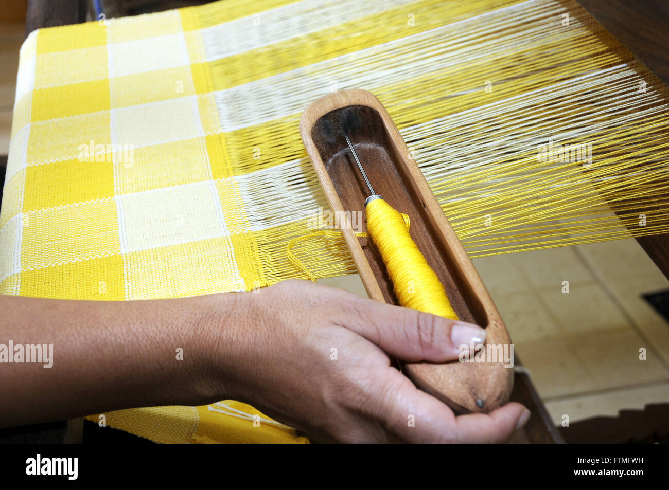 Fundação kulturelle Calmon Barreto hält Kern um die handwerkliche Herstellung von zu erhalten Stockfoto