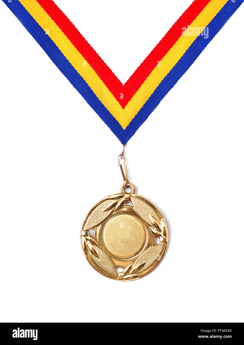 Gold-Medaille Stockfoto