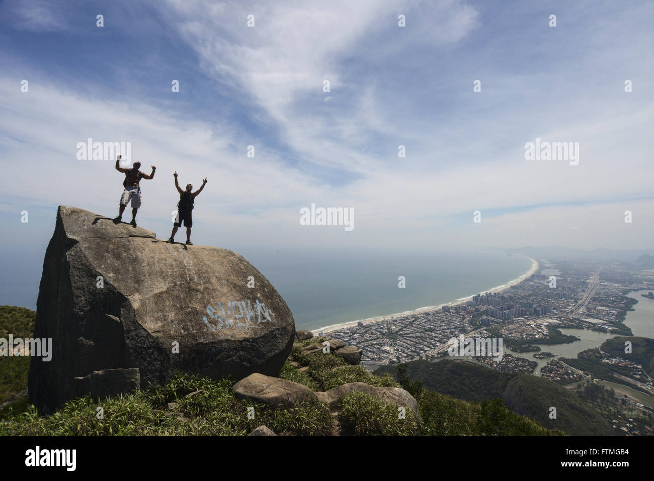 Pedra da Gavea Track im Tijuca National Park Stockfoto