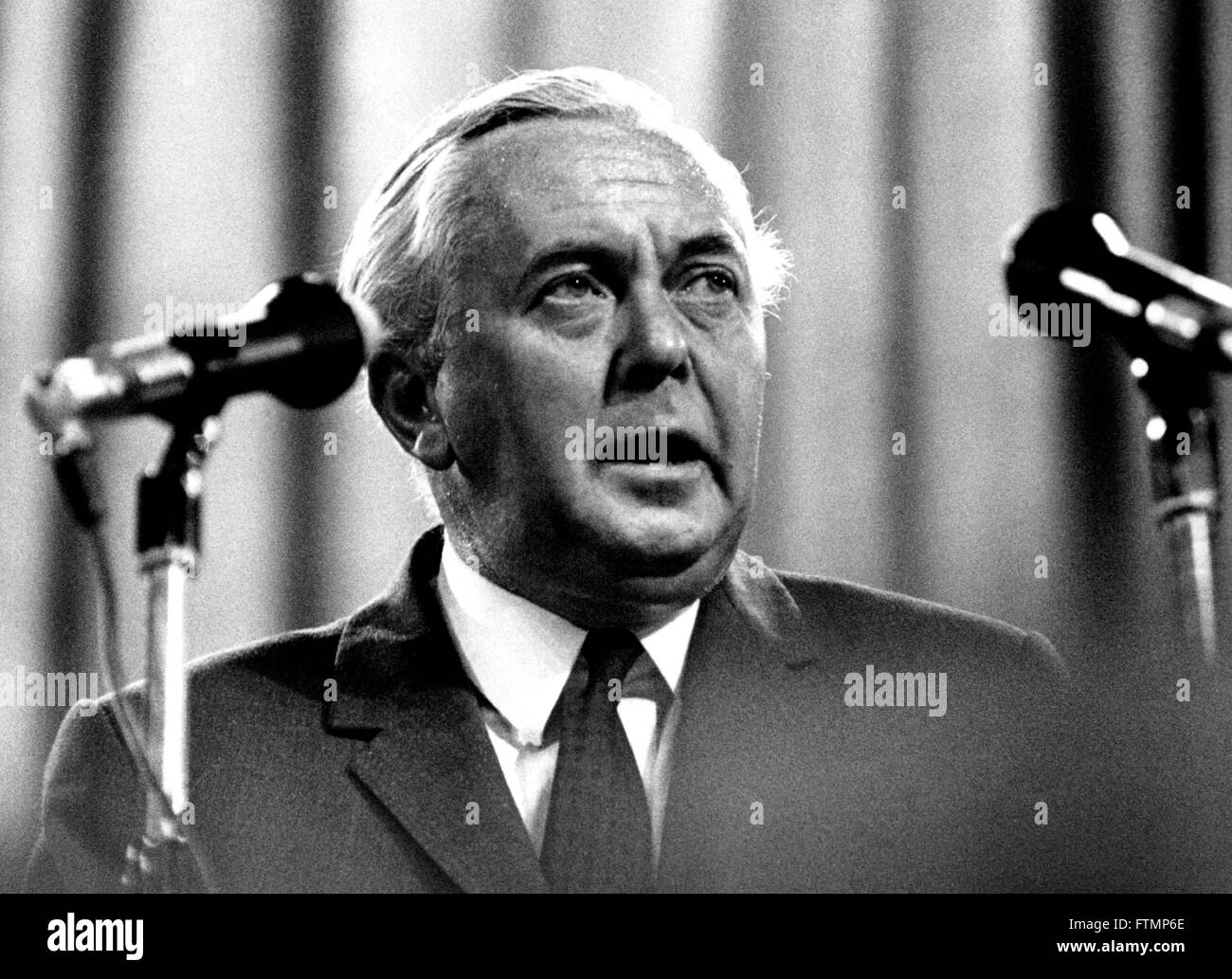Harold wilson prime minister Fotos und Bildmaterial in hoher