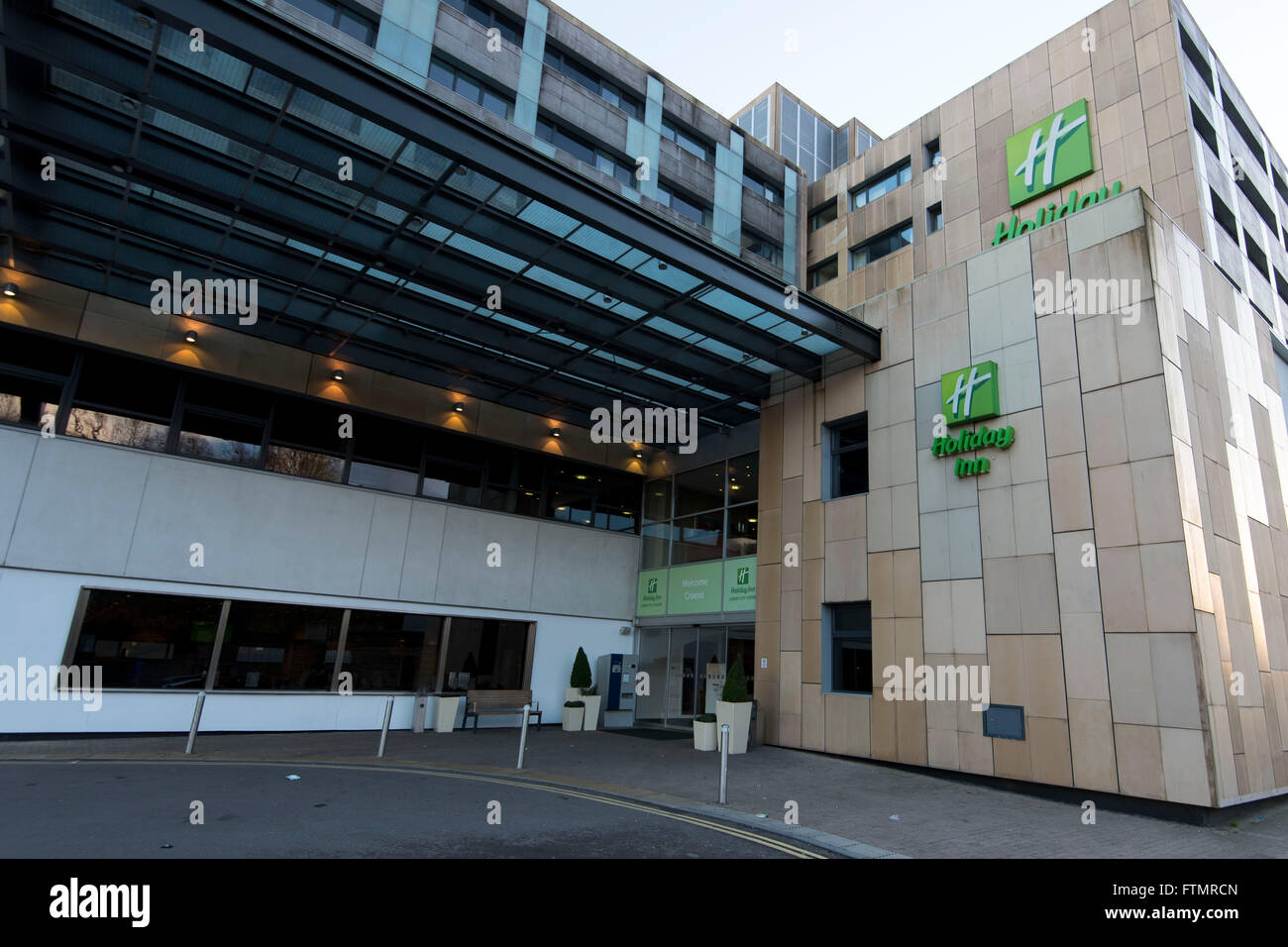 Holiday Inn auf der Castle Street in Cardiff, Südwales Stockfoto