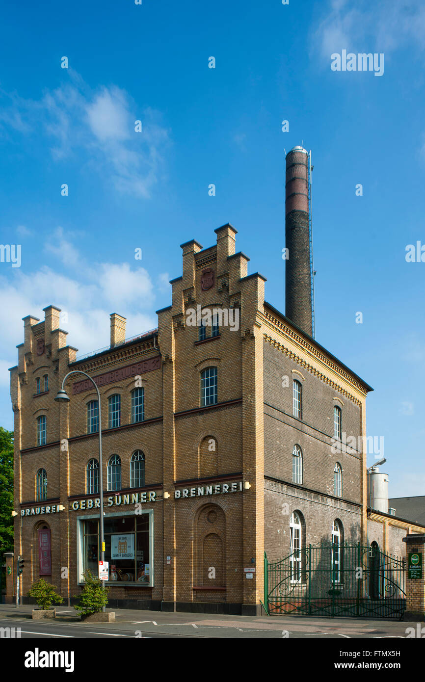 Köln, Kalk, Kalker Hauptstrasse, Brauerei Sünner Stockfoto