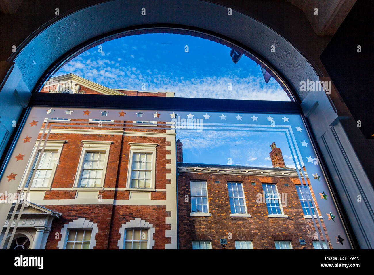 Schöne alte Gebäude, England, UK Stockfoto