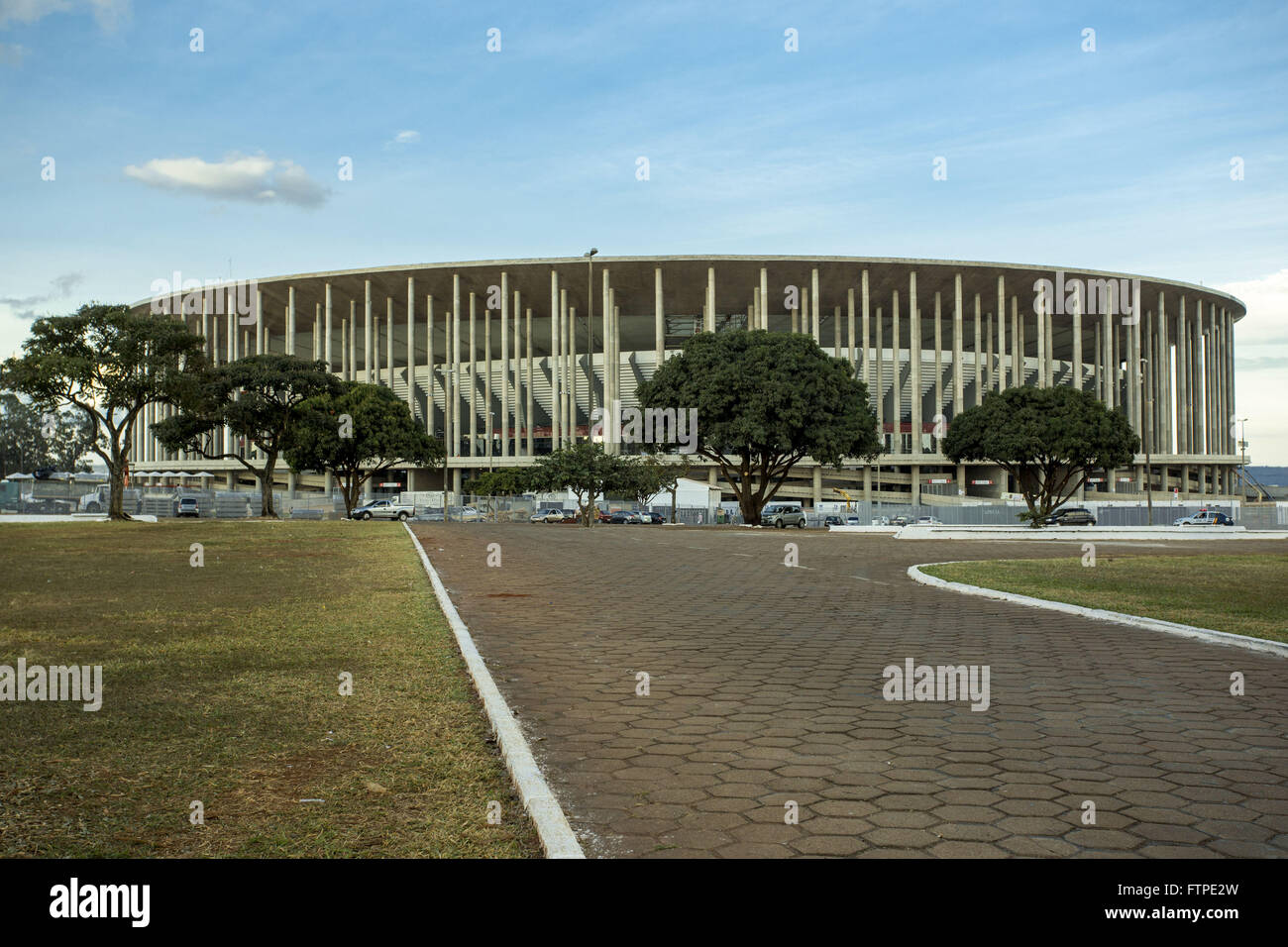 Brasilia National Stadion Estadio Mane Garrincha bekannt als Stockfoto