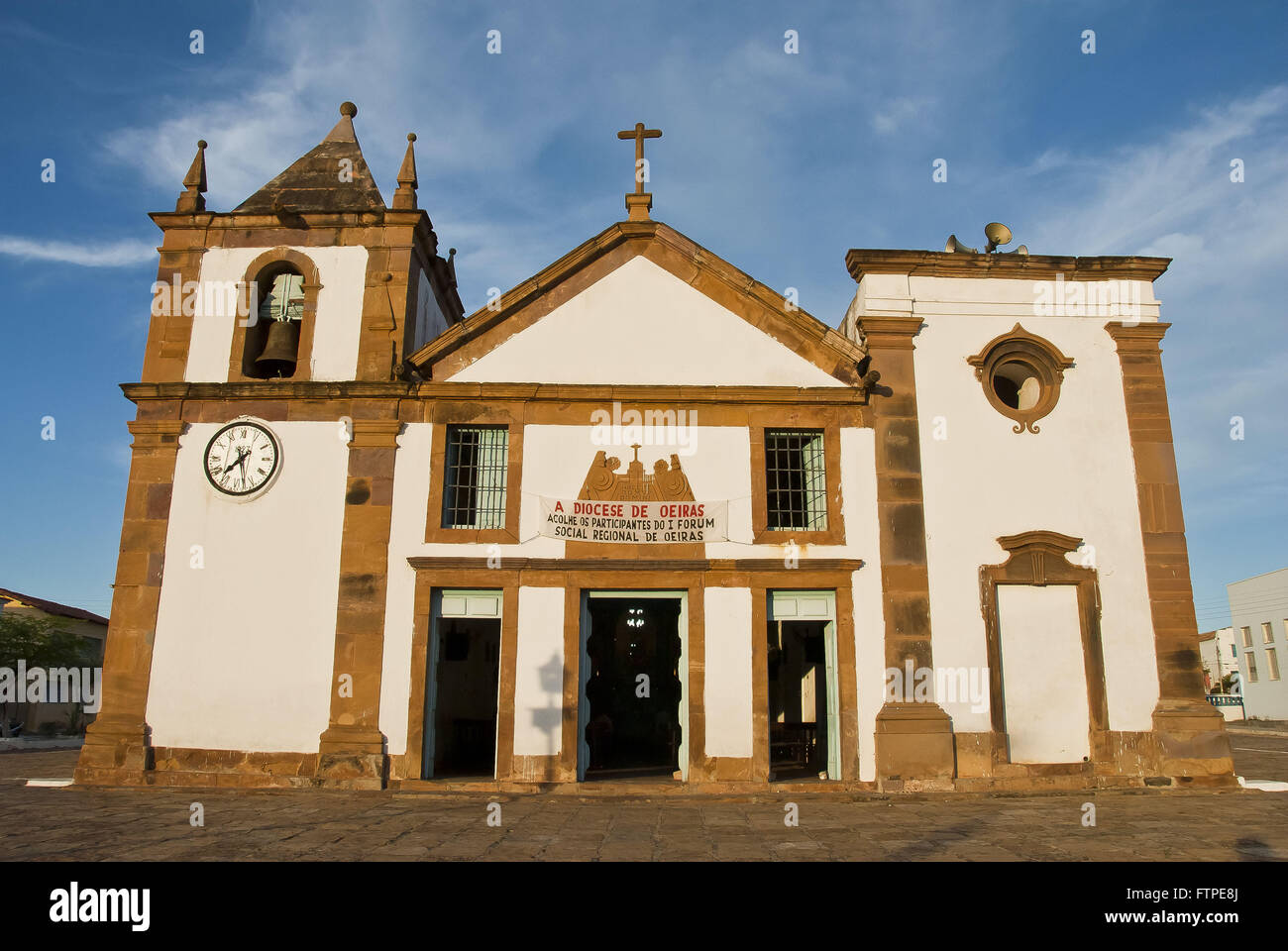 Kirche unserer lieben Frau vom Sieg Stadt Oeiras Stockfoto