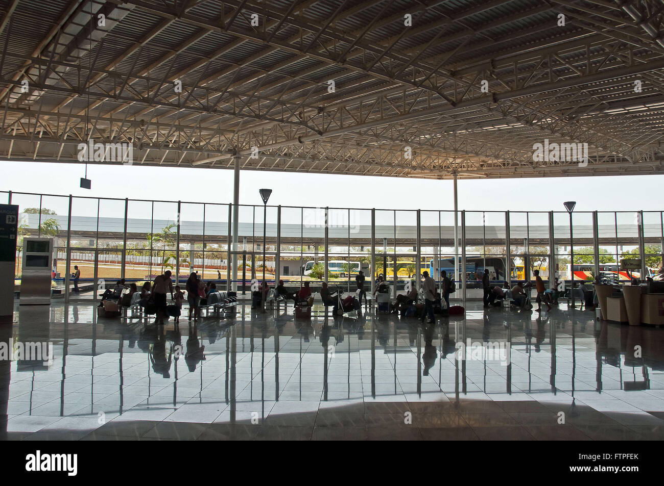 Lobby-Interstate-Station von Brasilia Stockfoto