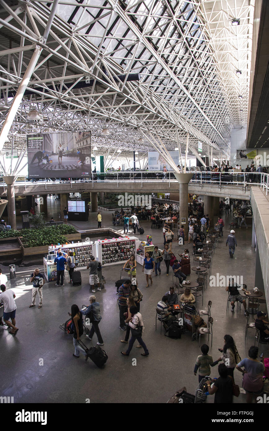 Neues Terminal von Brasilia Flughafen Presidente Juscelino Kubitschek Stockfoto