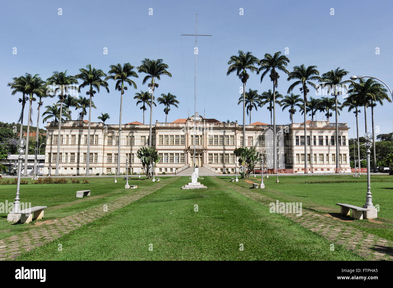Gebäude, bekannt als Arthur Bernardes Bernardao im föderalen Universität Vicosa UFV campus Stockfoto