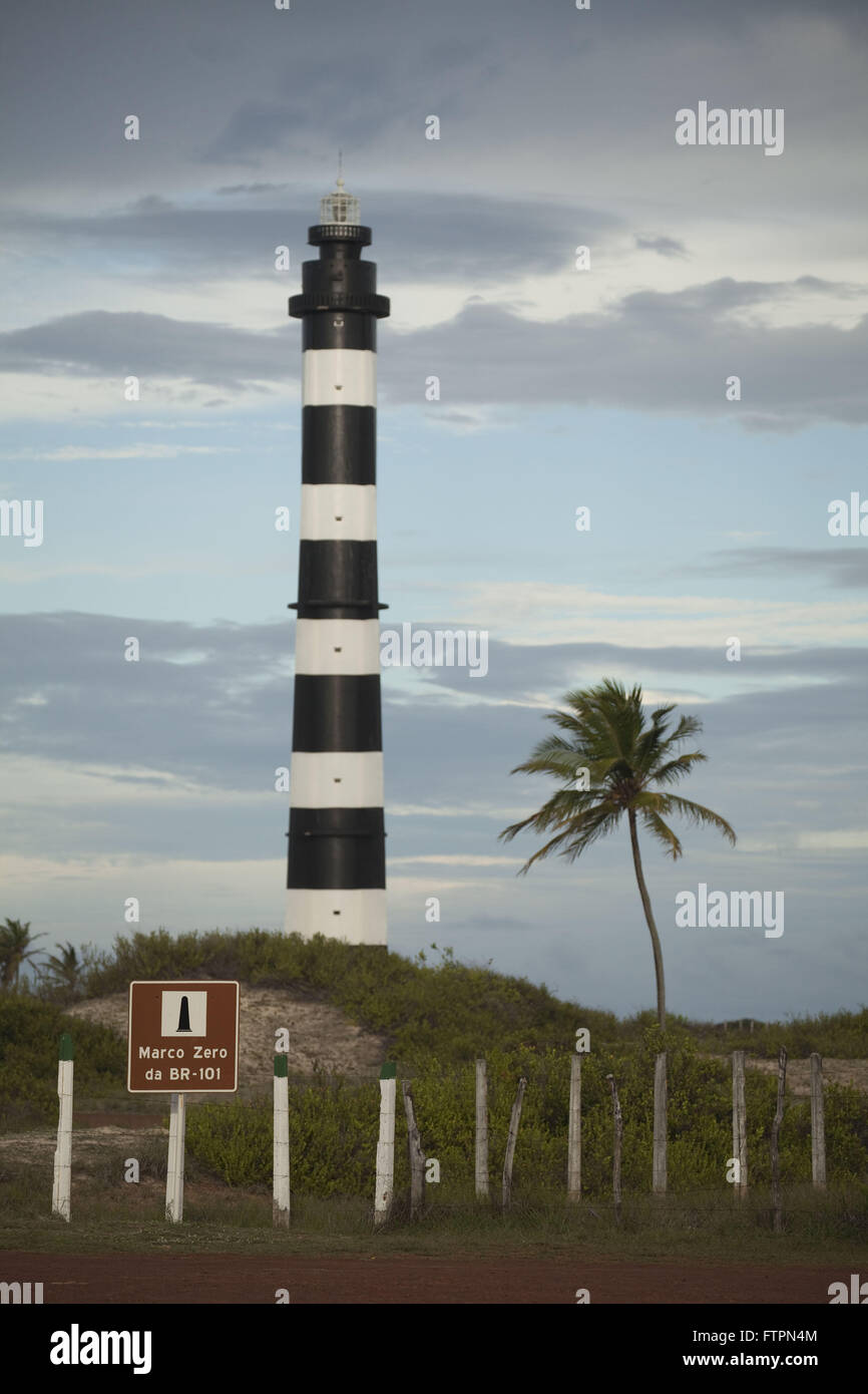 Ferse Lighthouse auch bekannt als Lighthouse Beach im Bulls Ferse Stockfoto