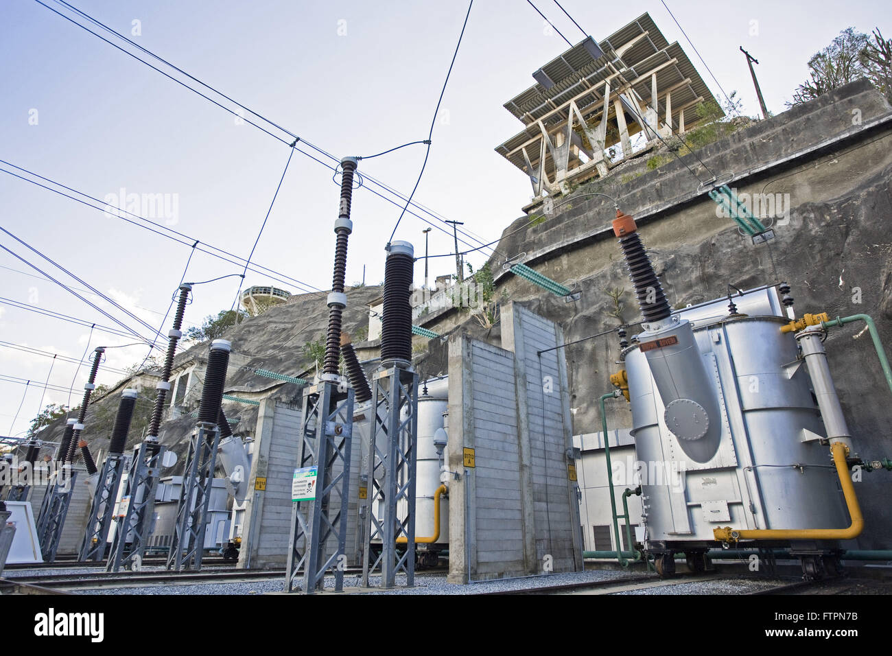 Leistungstransformatoren von Paulo Afonso hydroelektrische Komplex Stockfoto