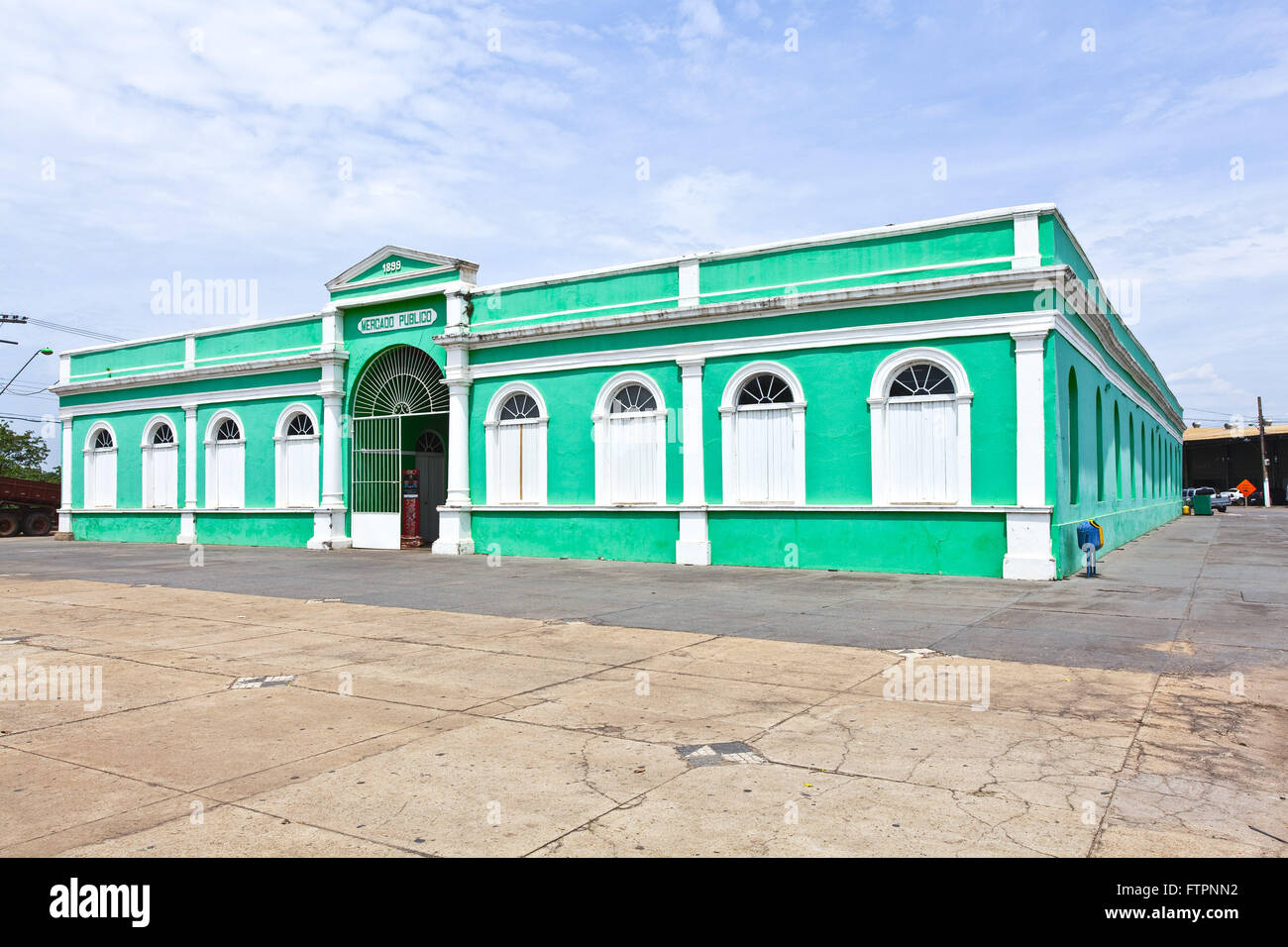 Rio Cuiabá Hid Alfredo Scaff Museum - befindet sich in die alte Markthalle Stockfoto