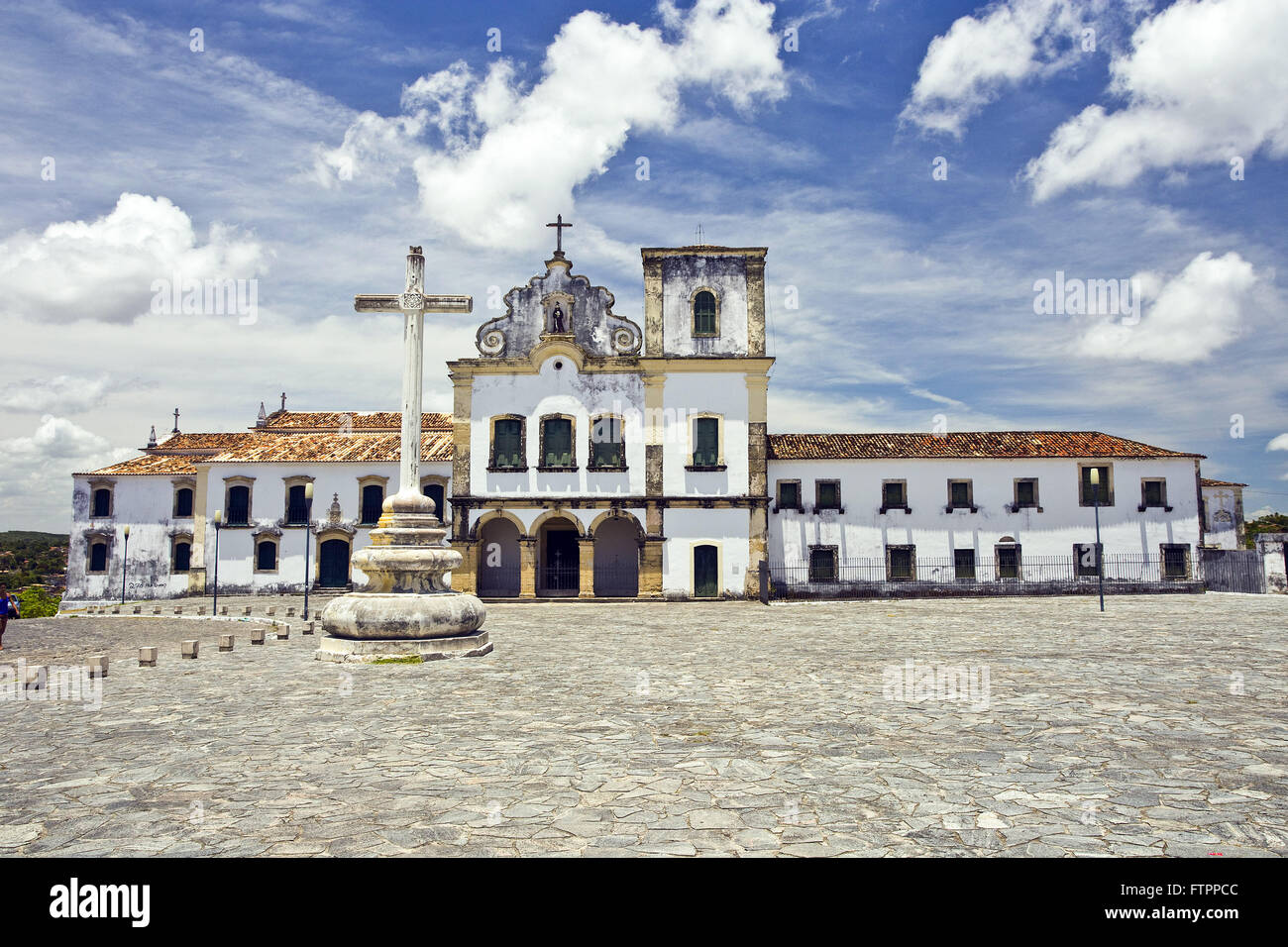 Kirche und Kloster von San Francisco im historischen Zentrum der Stadt - Sao Francisco Square Stockfoto
