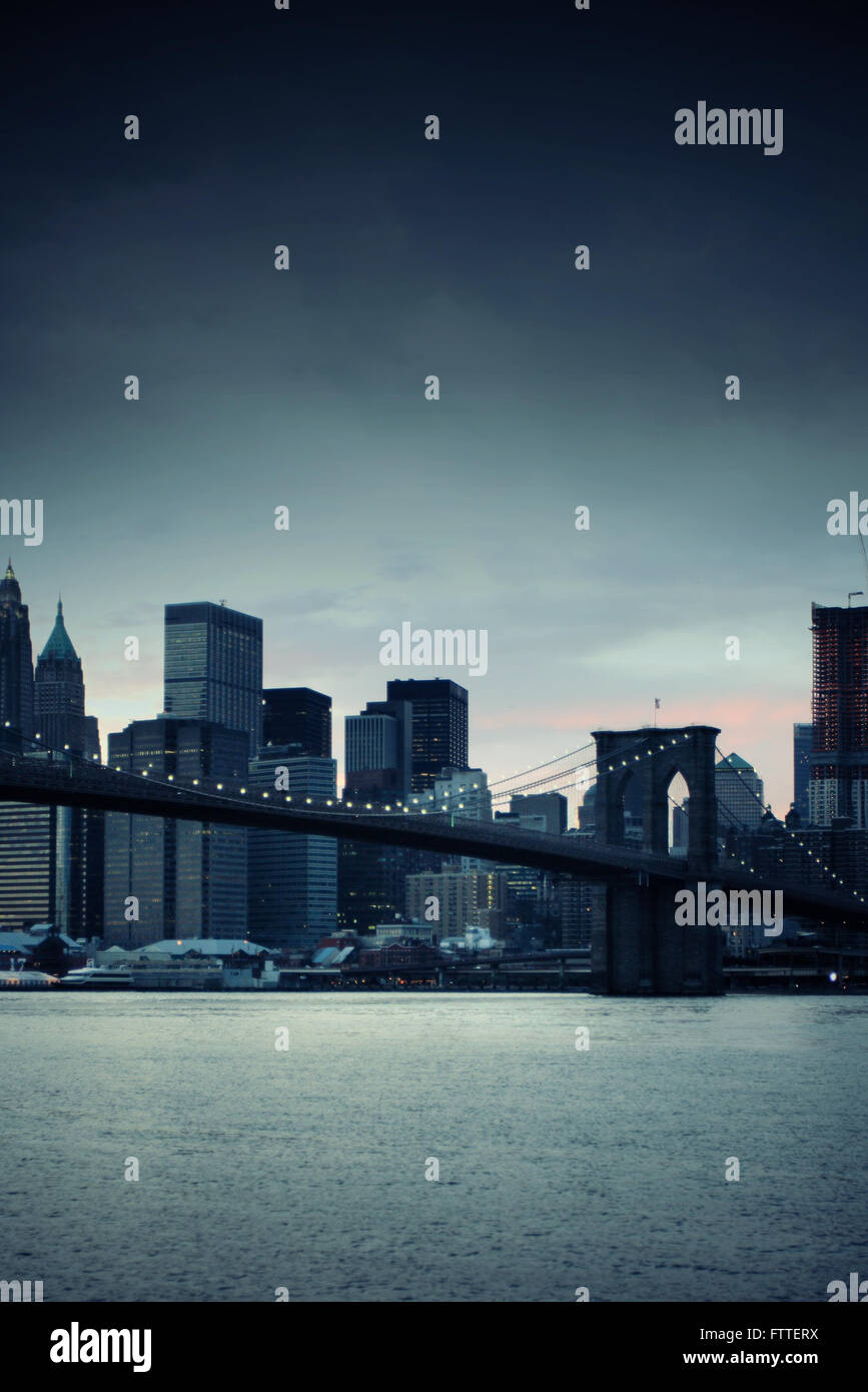 Skyline von New York Stockfoto