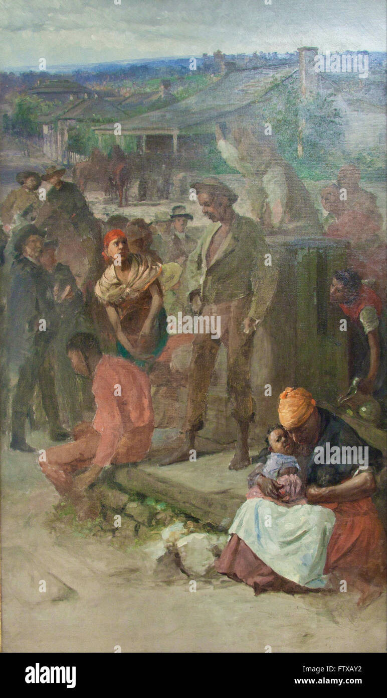 Charles T. Webber - Slave Auction - Cincinnati Museum Center Stockfoto