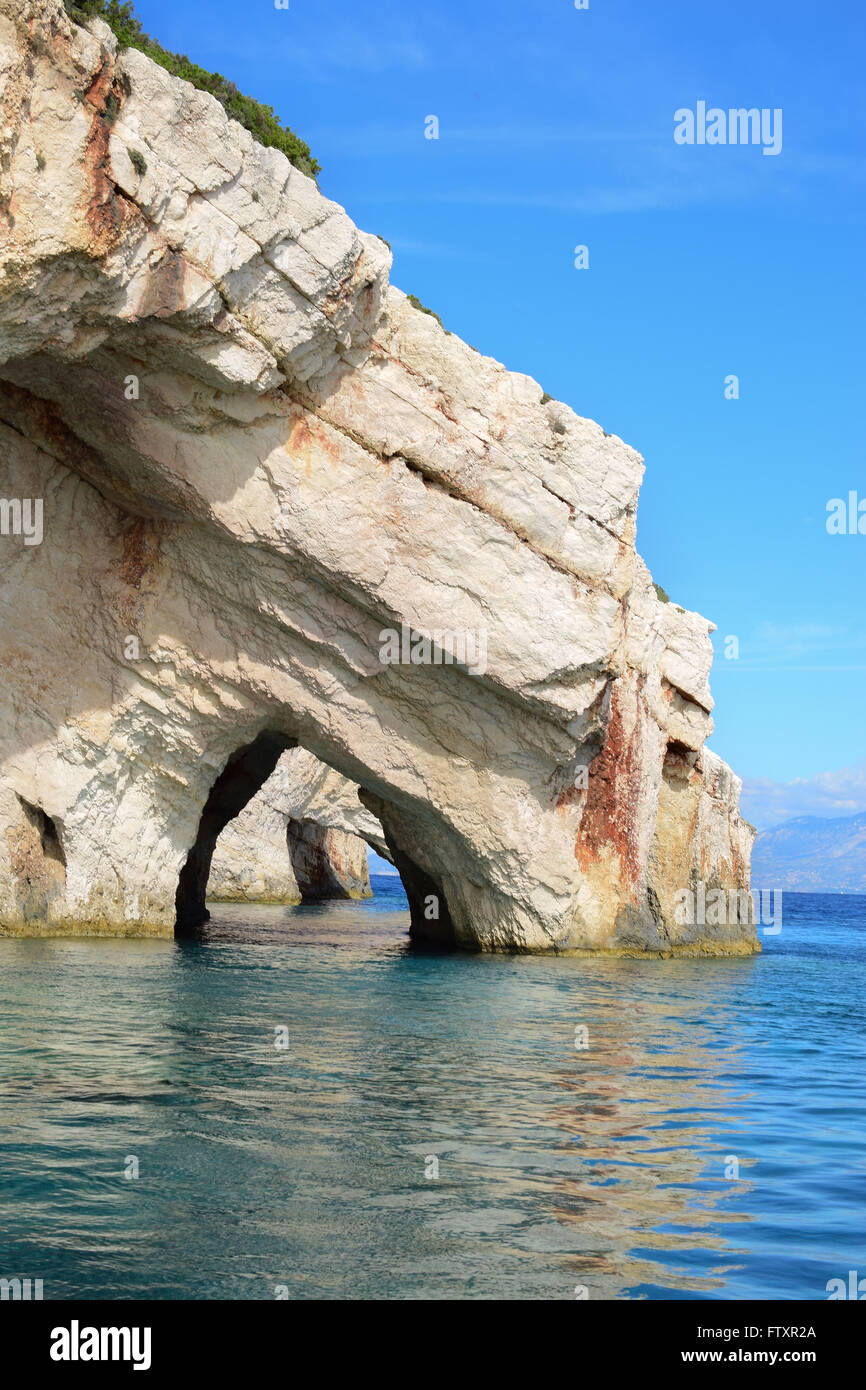 Costal Landschaft, Zakynthos Griechenland, EU Stockfoto