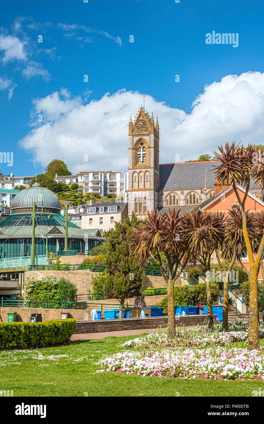 Hafenparade von Torquay, Torbay, England, Großbritannien Stockfoto