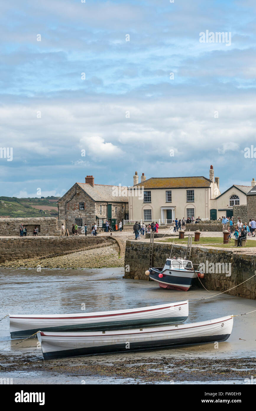 Angelhafen von St.Michaels Mount, Cornwall, England, UK Stockfoto