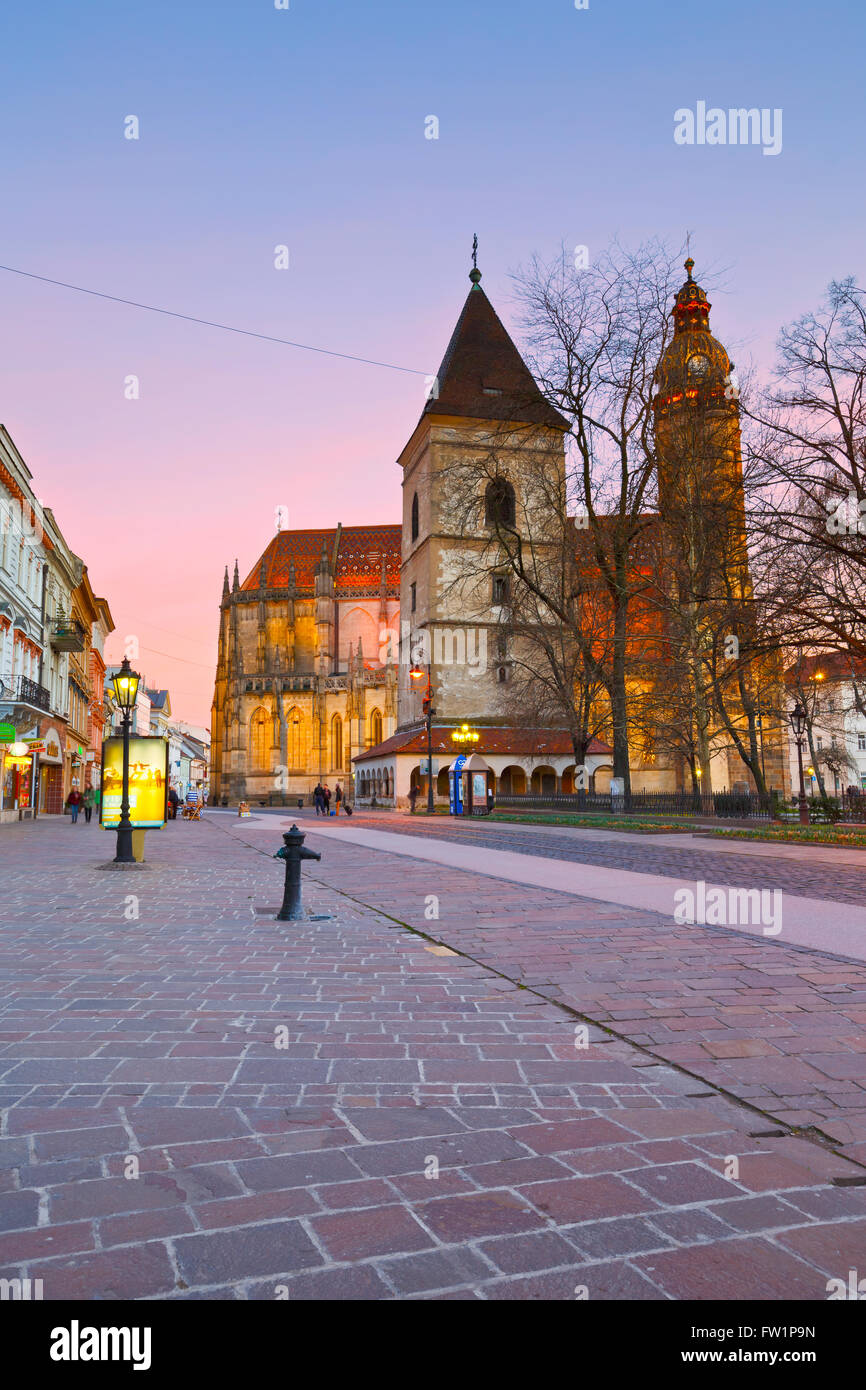 Slovakia kosice st elisabeth cathedral Fotos und Bildmaterial in