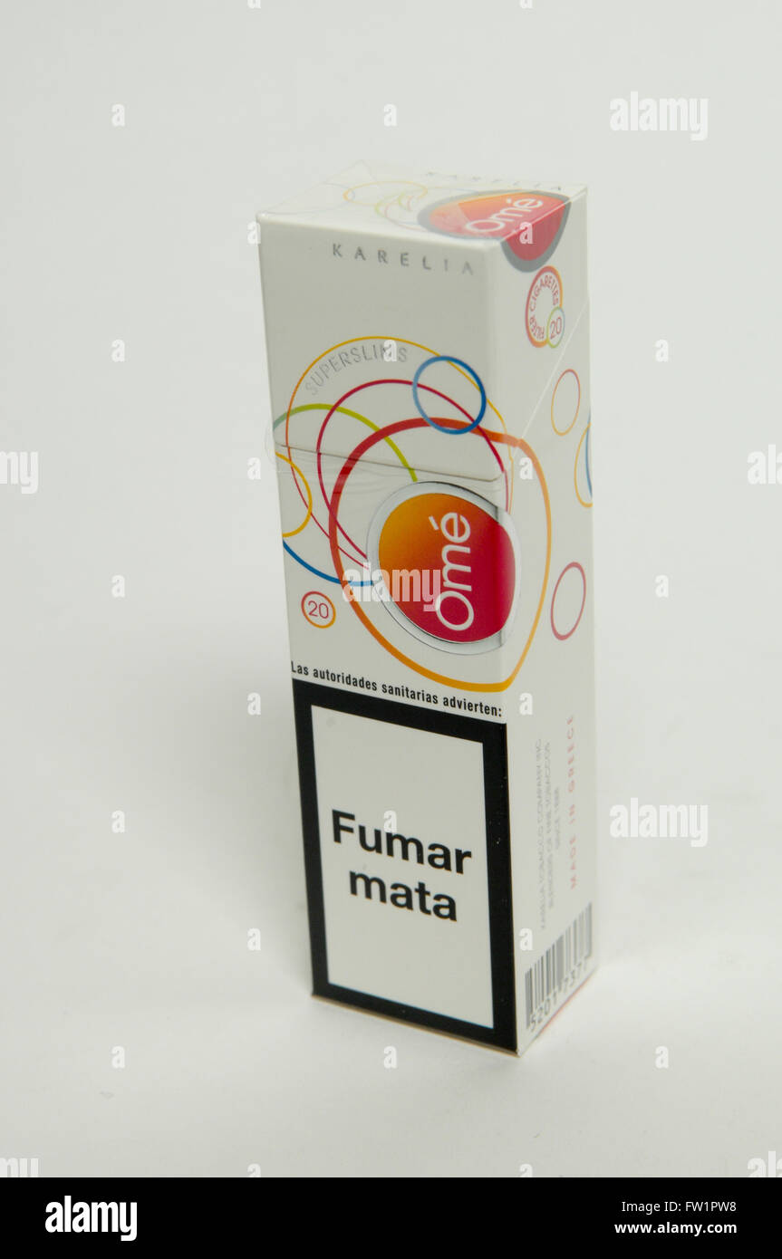 Cigarettes "Karelia" Ome, White SSL