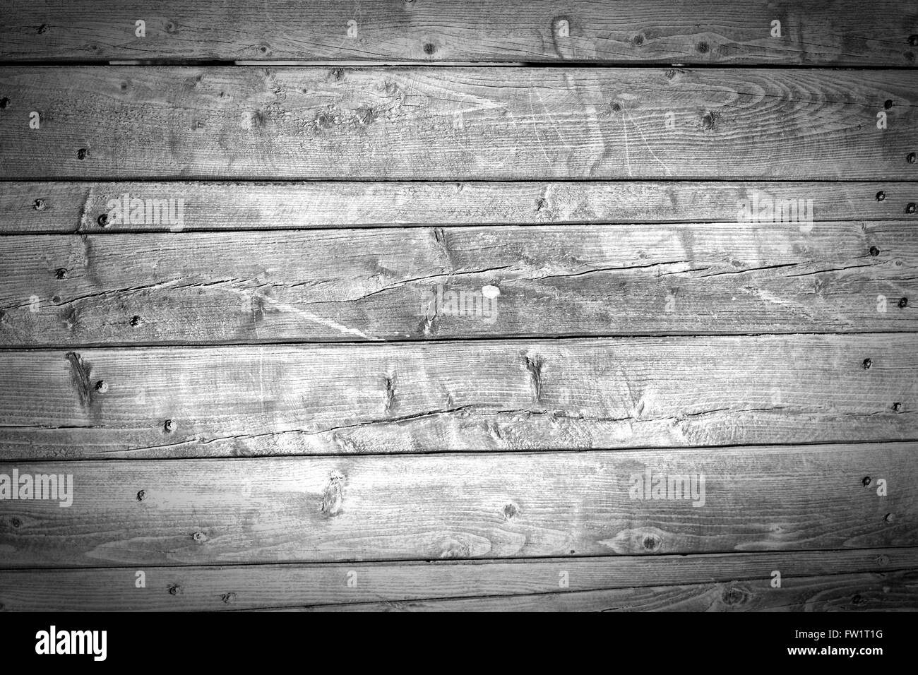 Holzstruktur. Hintergrund alte Platten Stockfoto