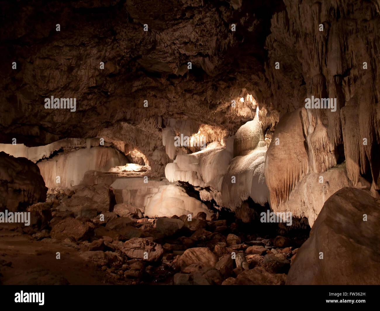 Als Lot Noi Höhle Tham Stockfoto