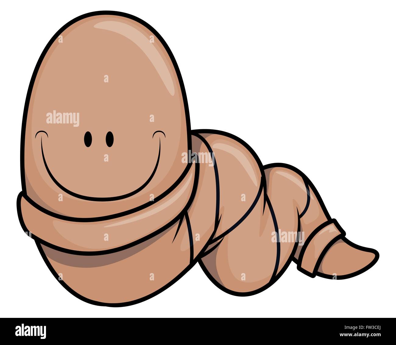 Wurm-baby Stock Vektor