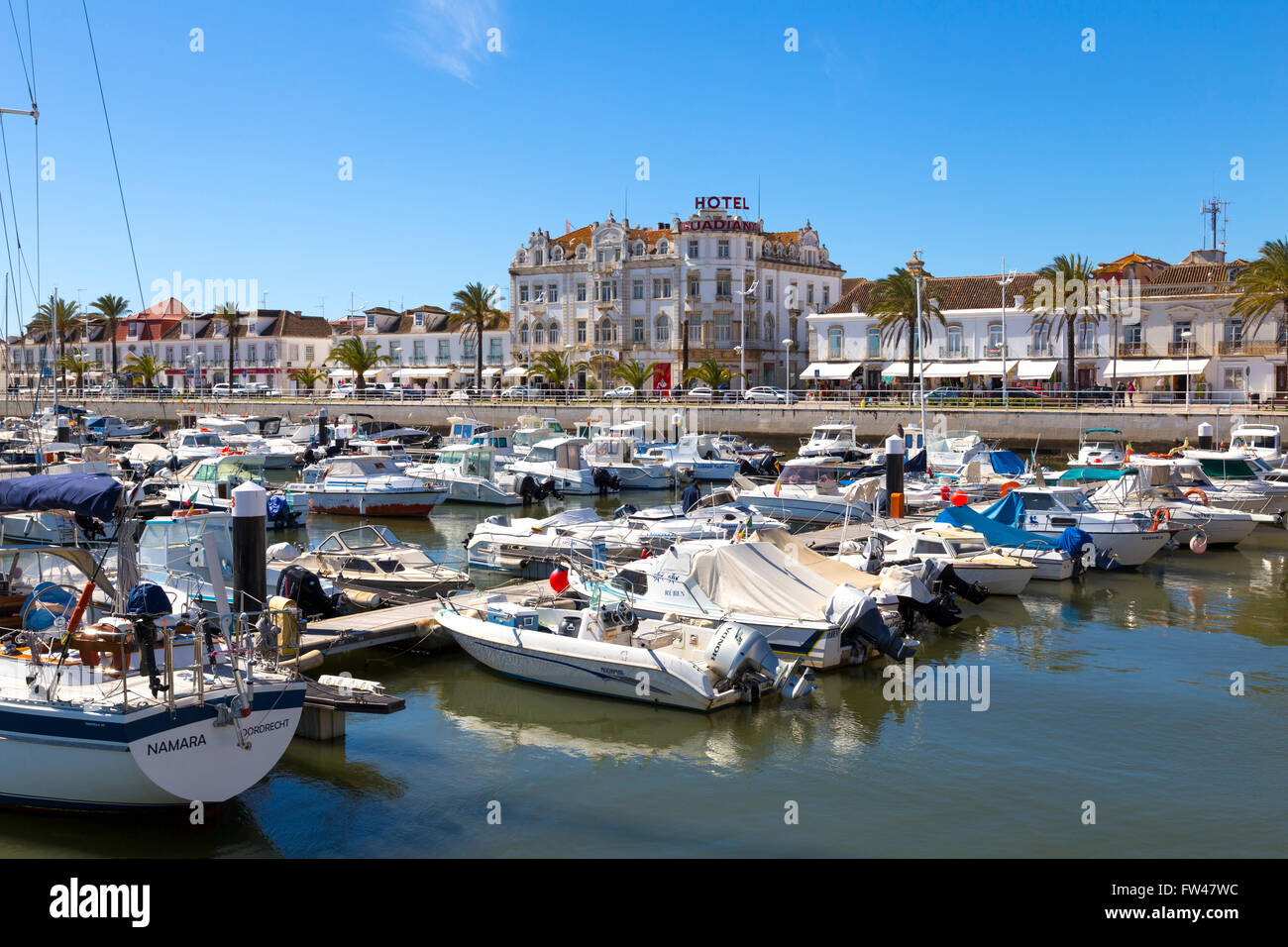 Vila Real de Santo Antonio, Algarve, Portugal Stockfoto