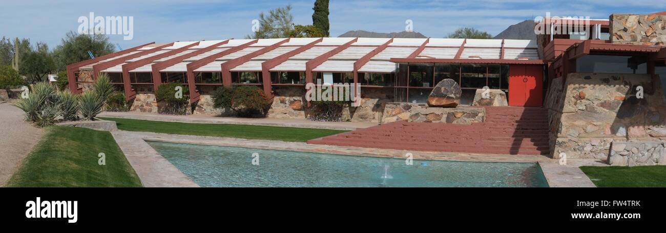 Taliesin West Studio Stockfoto