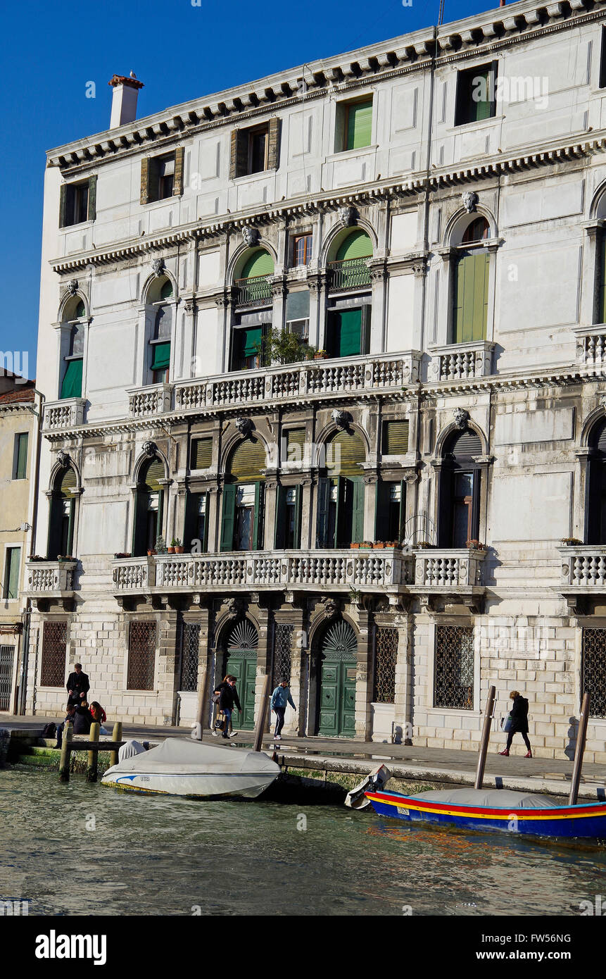 Venedig, Palazzo Surian-Bellotto, Cannaregio Stockfoto