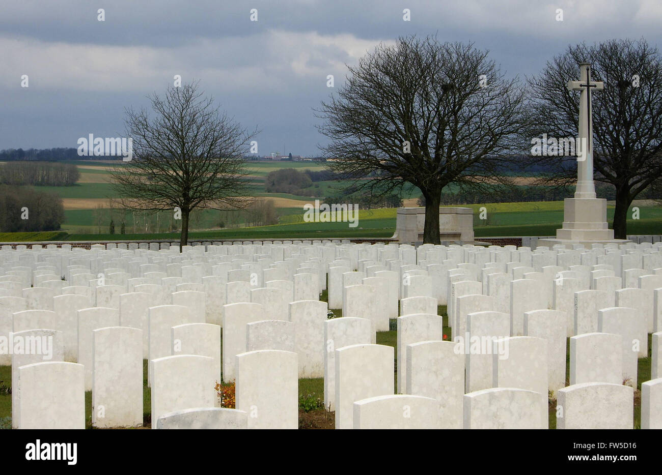 Schlacht an der Somme Stockfoto