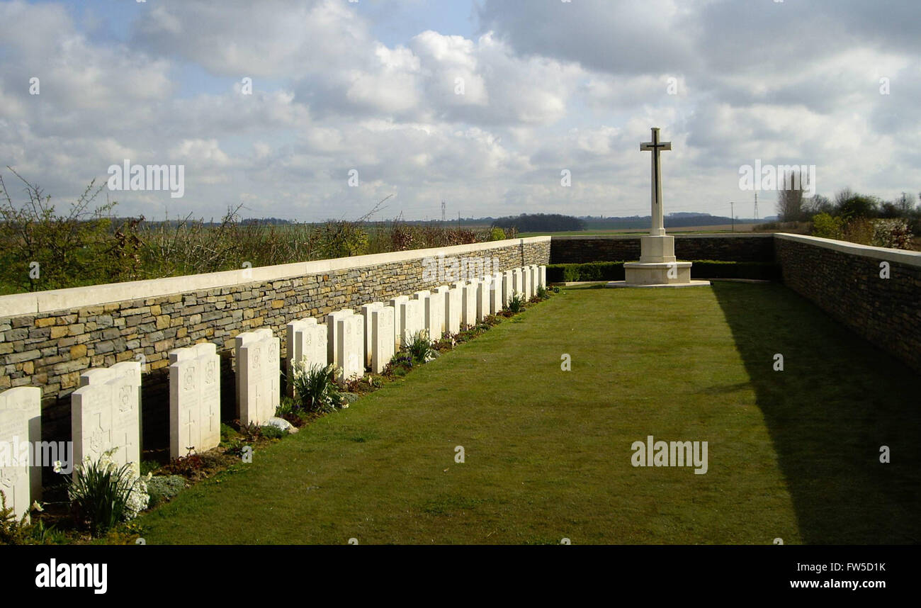 Schlacht an der Somme Stockfoto