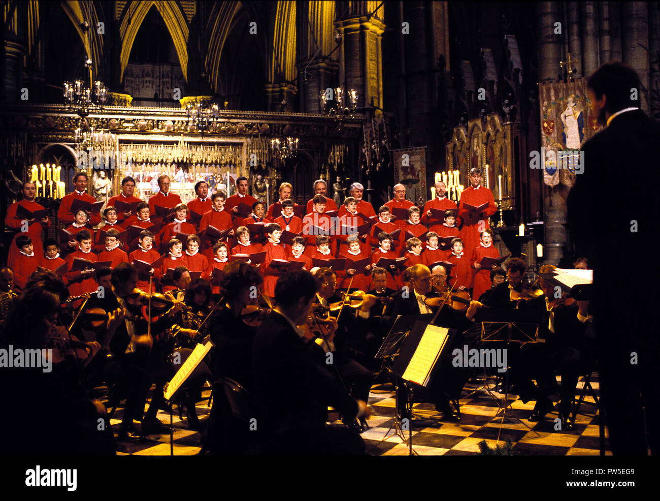 Chor der Westminster Abbey mit City of London Sinfonia, unter der Leitung von Martin Baker 