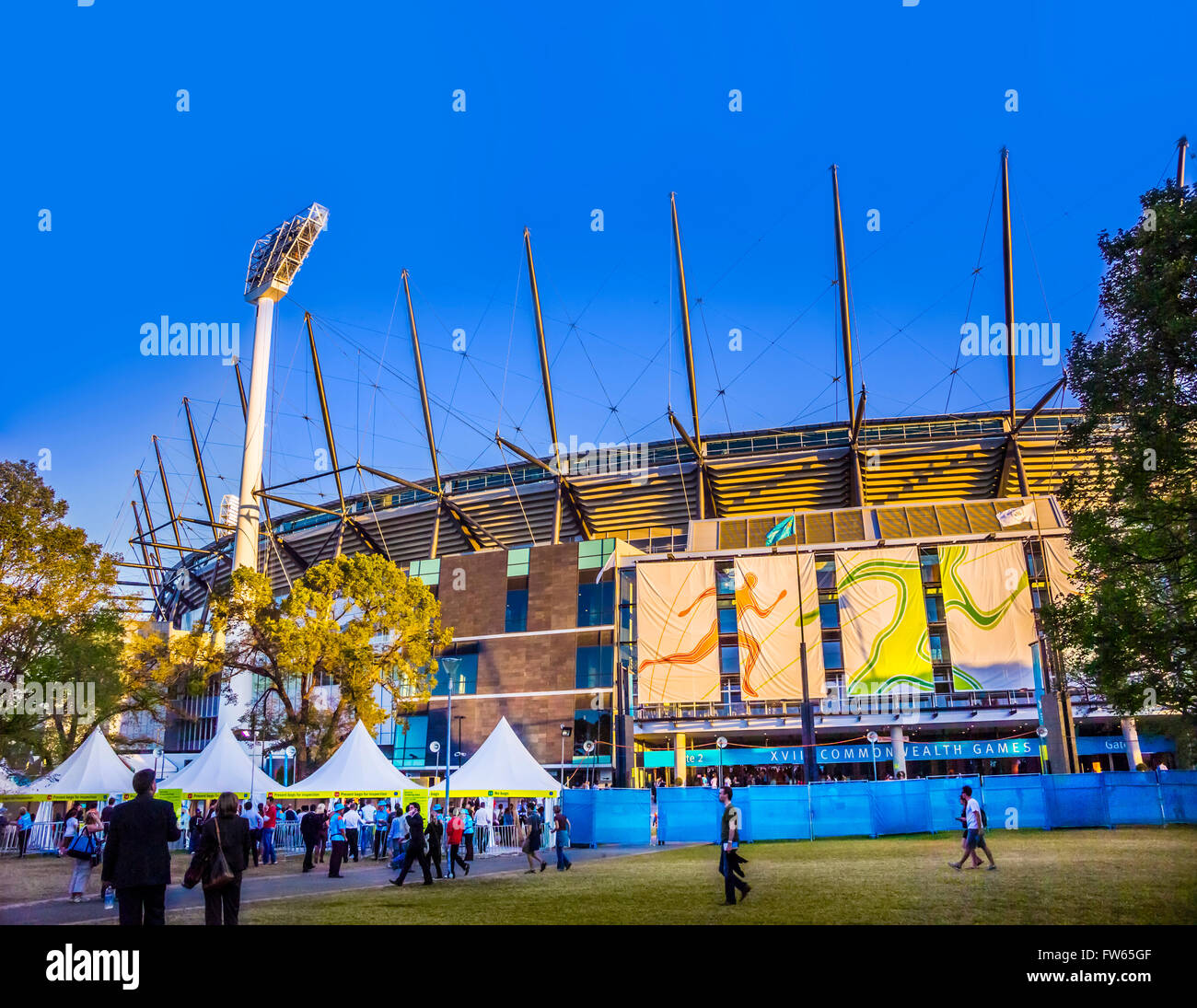 MCG, Melbourne Cricket Ground in Melbourne Australien Stockfoto
