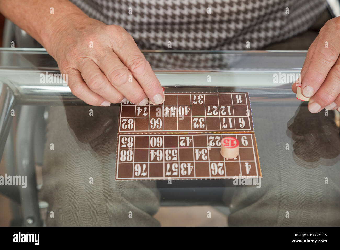 Spiel um Gedächtnis zu verbessern Stockfoto