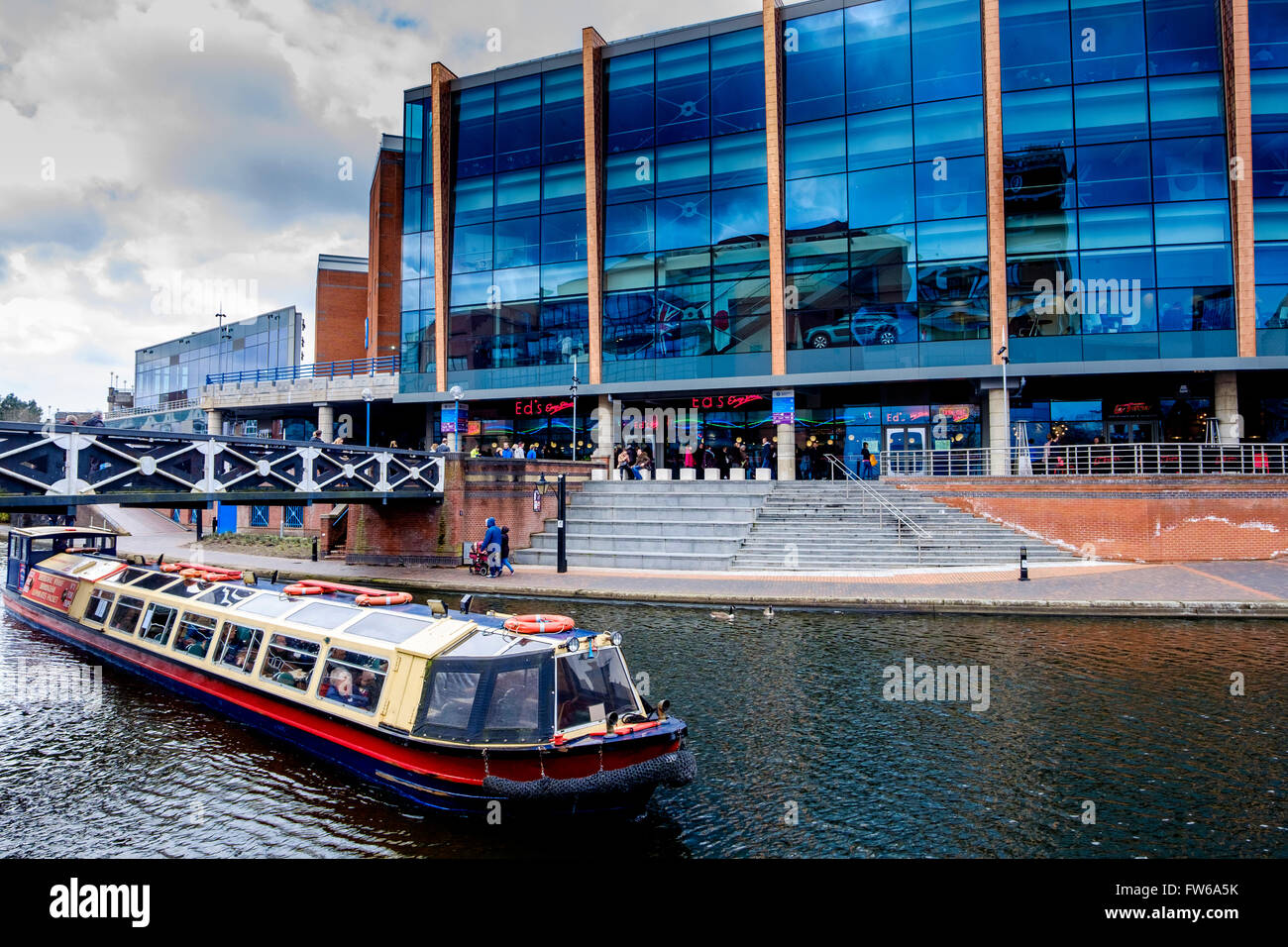 Die Barclaycard Arena (zuvor der National Indoor Arena) ist eine Veranstaltungshalle für Sport- und Unterhaltungsveranstaltungen in Birmingham Stockfoto