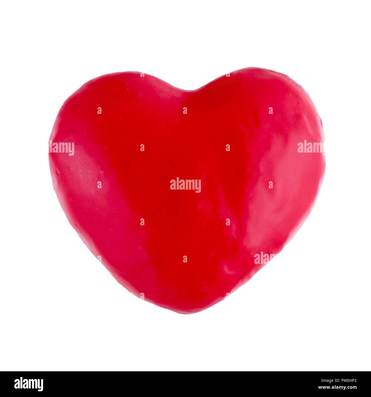 Lebkuchen in Form eines Donuts Stockfoto