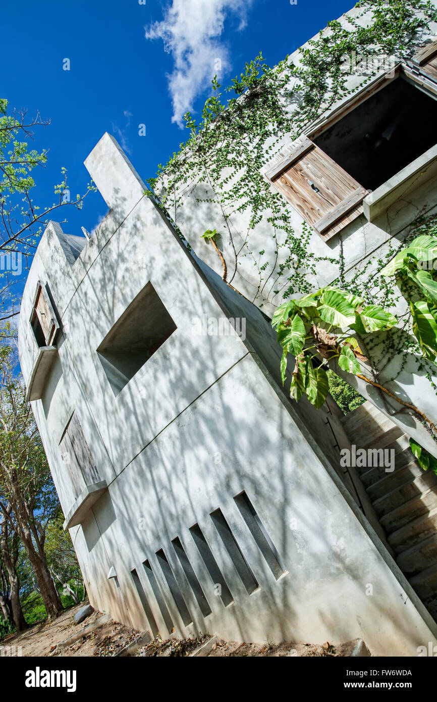 Wohneinheit, Hix House, Vieques, Puerto Rico Stockfoto