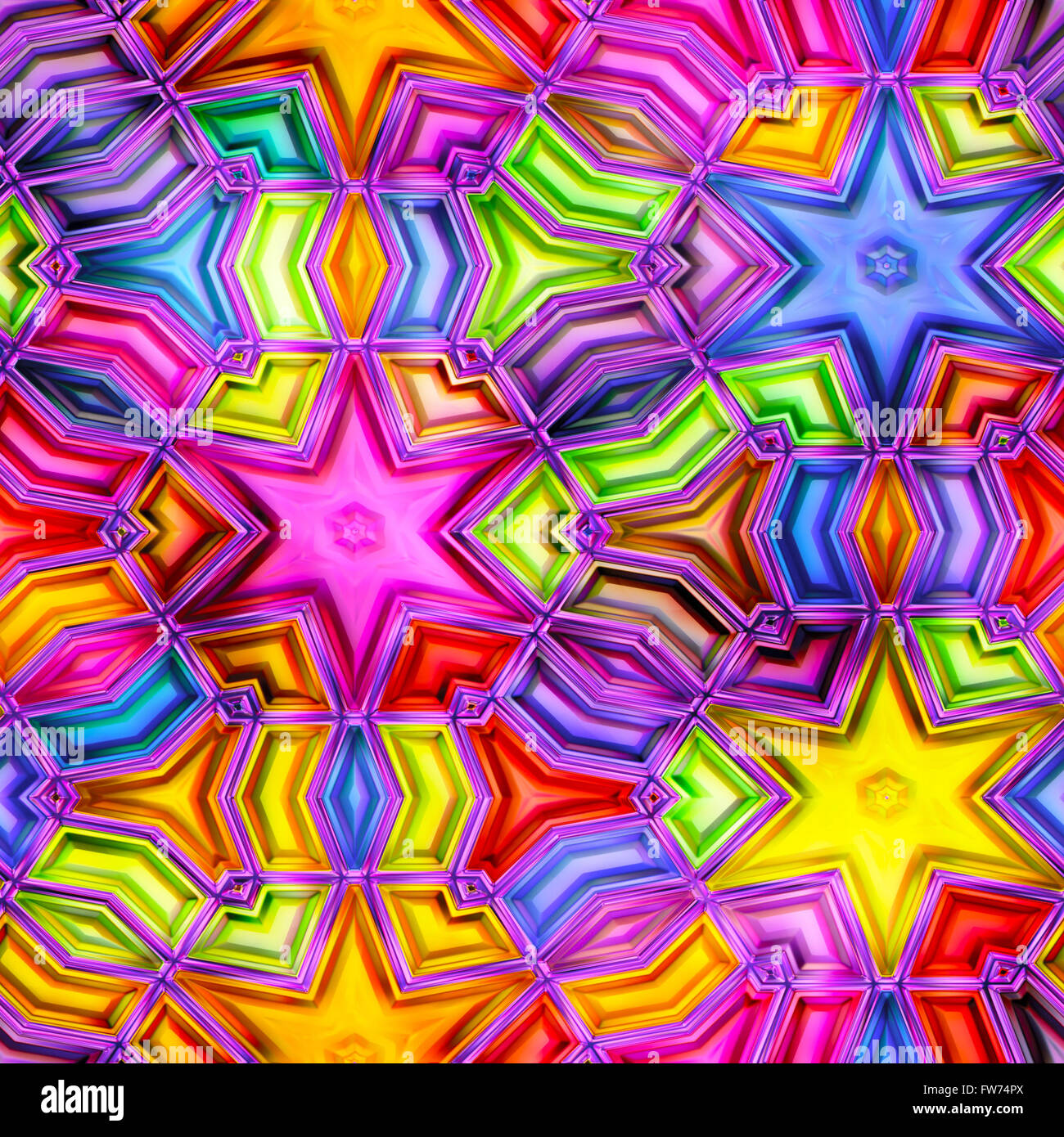 bunte abstrakte nahtlose Textur Stockfoto