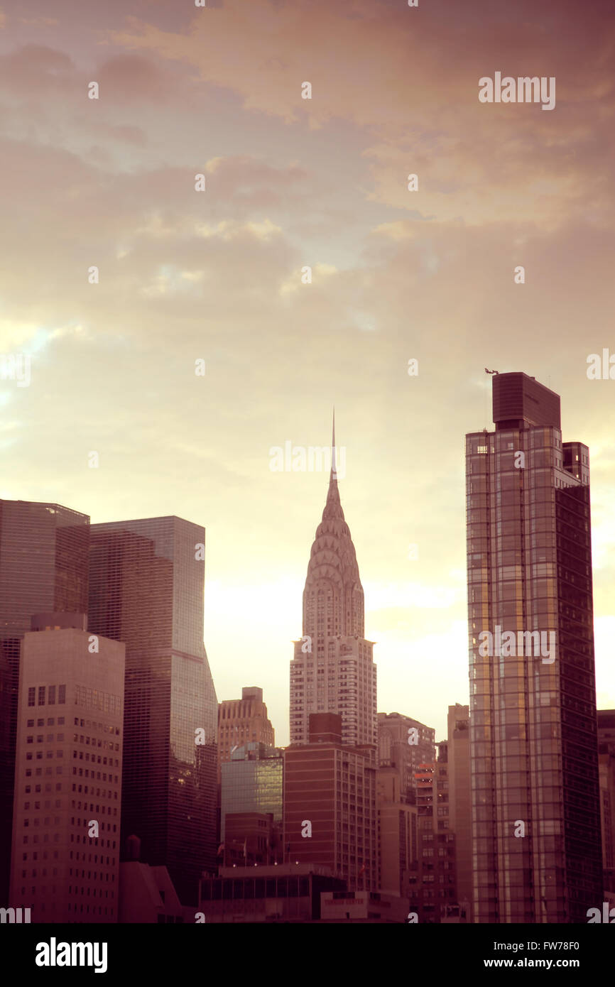Stadtbild von New York Stockfoto
