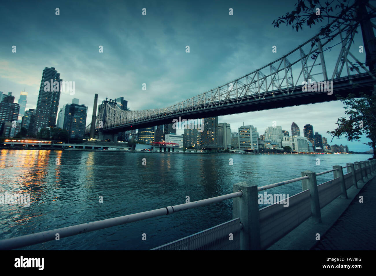 Stadtbild von New York Stockfoto