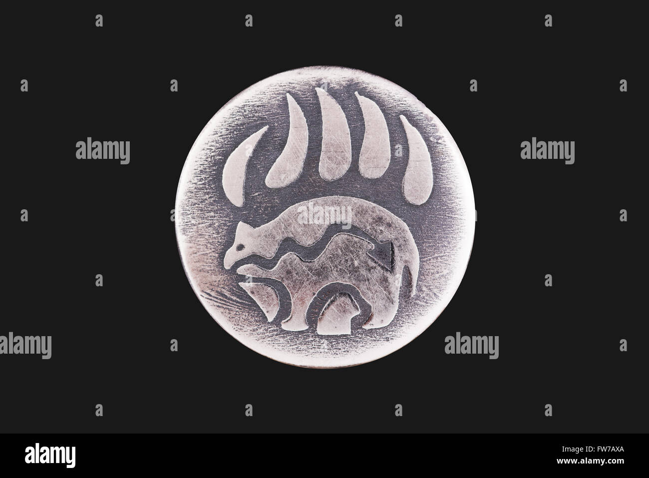 ZUMA ein Symbol der Kultur tragen Indianer Nordamerikas Stockfoto